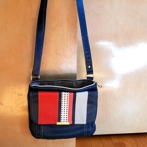 Relic red white and blue purse